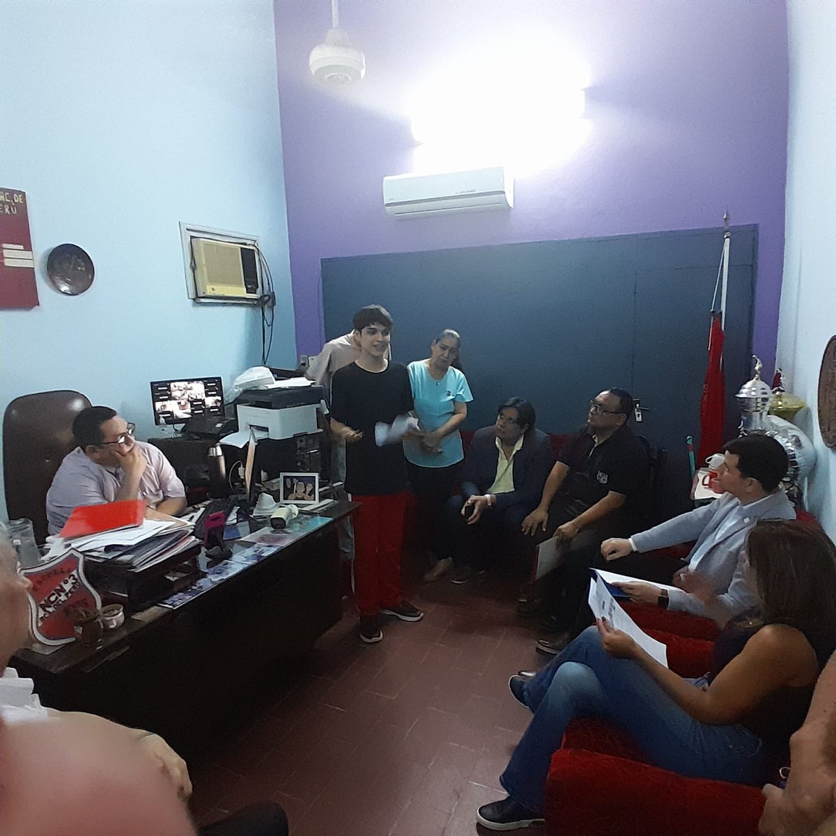 manularapy's tweet image. El día de hoy realizamos una visita a la Escuela Nacional de Comercio Nro 3 con el objetivo de identificar las necesidades de la institución, buscando mejorar las condiciones y el bienestar de los estudiantes de esa institución 

#fonacideasu