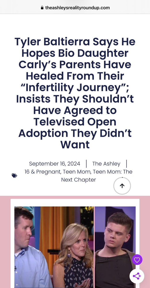 Tyler Baltierra (@tylerbaltierra) on Twitter photo I’d like to personally thank <a href="/TheAshleysRR/">The Ashley</a> for hearing me out, having journalistic integrity, & fixing her headline! There’s not a lot of media/gossip sites out there that would’ve taken the time to open their mind & listen to me, so I sincerely thank you for restoring my faith I’d like to personally thank <a href="/TheAshleysRR/">The Ashley</a> for hearing me out, having journalistic integrity, & fixing her headline! There’s not a lot of media/gossip sites out there that would’ve taken the time to open their mind & listen to me, so I sincerely thank you for restoring my faith