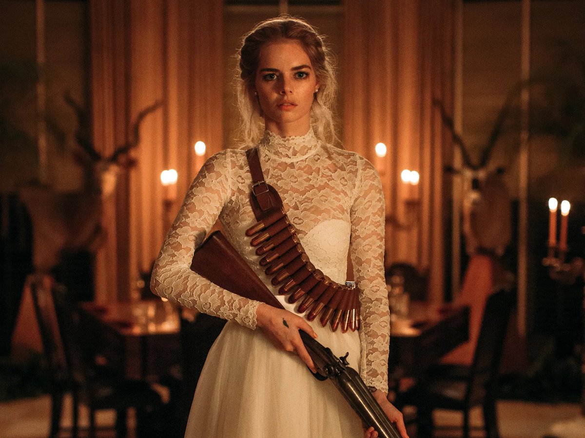 FilmUpdates's tweet photo. Samara Weaving confirms she’s returning for the ‘READY OR NOT’ sequel.

(Source: https://t.co/xgRR6xCRAw) https://t.co/eR7KPHbVcg