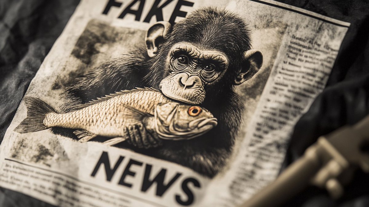 FwakeNews's tweet photo. Monkey eats fish. Wait, is that $FWAKE? I guess that could actually happen, sorry. It still looks like Fwake News.

https://t.co/oOFc6LxQKa

$FWAKE #FwakeNews #FwakeItTillYouMakeIt #GrabaCoffee https://t.co/n0vx1aOert