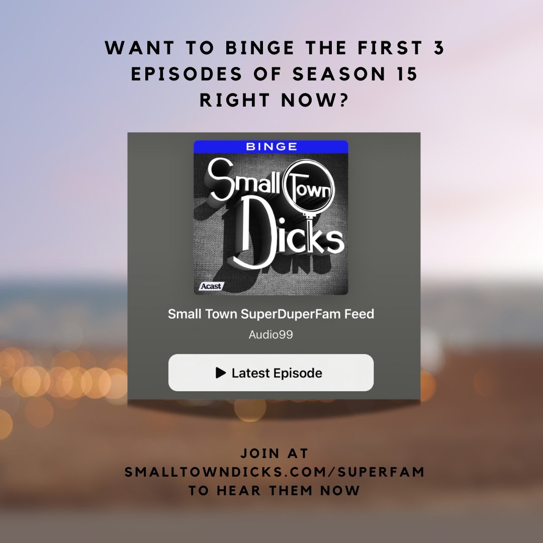 Small Town Dicks tweet media