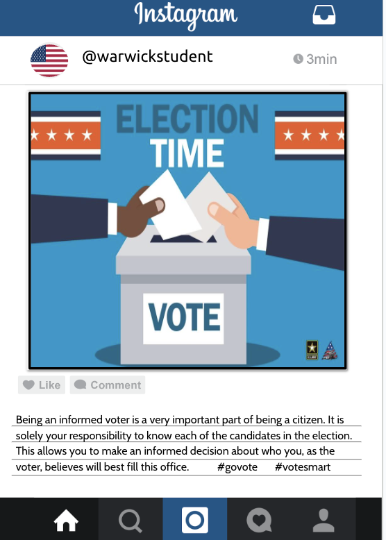 Last week in CP Civics &amp; Government our students created social media posts to raise awareness about the duties and responsibilities of citizenship. Here's a sample of some of the great work that they turned in!