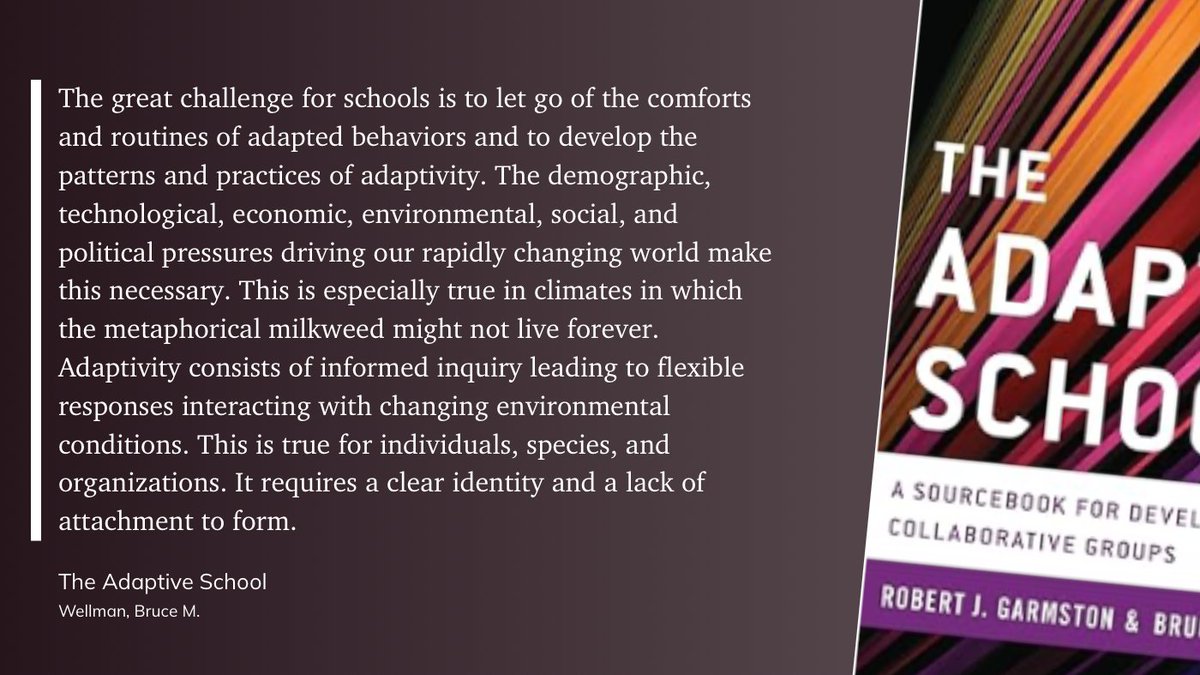 showmerob's tweet image. 🌟 Embracing #generativeAI in education requires schools to shed old routines and adopt adaptive practices. As our world evolves, informed inquiry and flexibility are key to thriving in changing environments. #AdaptiveLearning #FutureOfEducation 🌍📚
