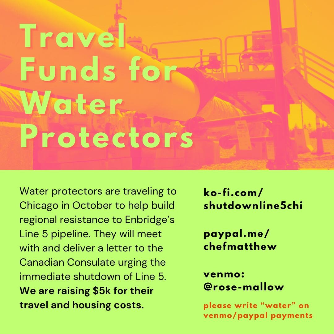 Travel Funds for Water Protectors!

- ko-fi.com/shutdownline5c…
- paypal.me/chefmatthew
- venmo: @rose-mallow

please write "water" on venmo/paypal payments!