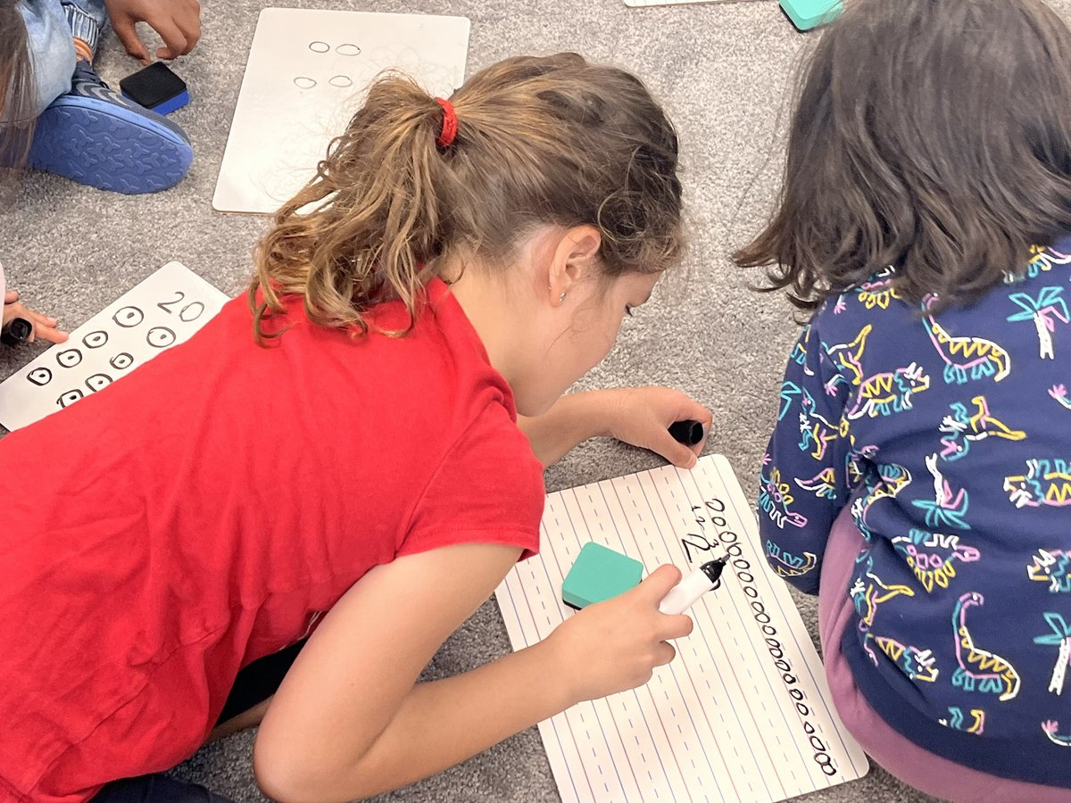 Grade2Garden's tweet photo. Our dice games turned into an impromptu lesson on probability when certain dice seemed to consistently land on 6. @StGiannaOCSB @OttCatholicSB #ocsbmath #first20days https://t.co/krPcSoywV6
