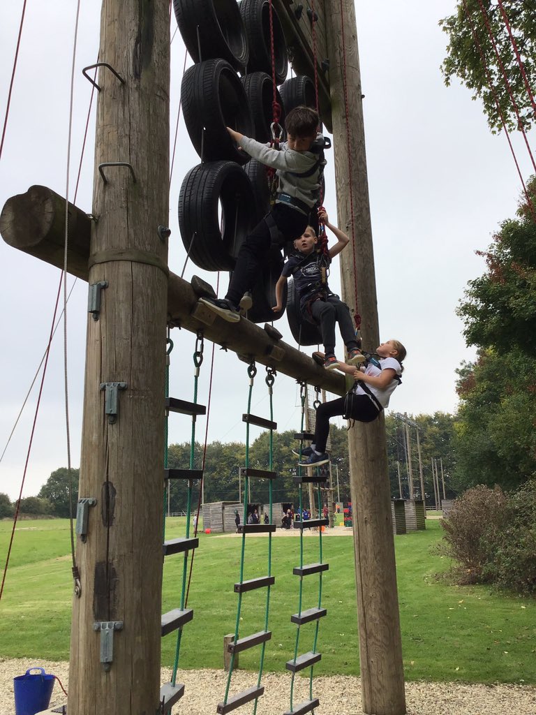 Group 3 took on the Vertical Challenge today!