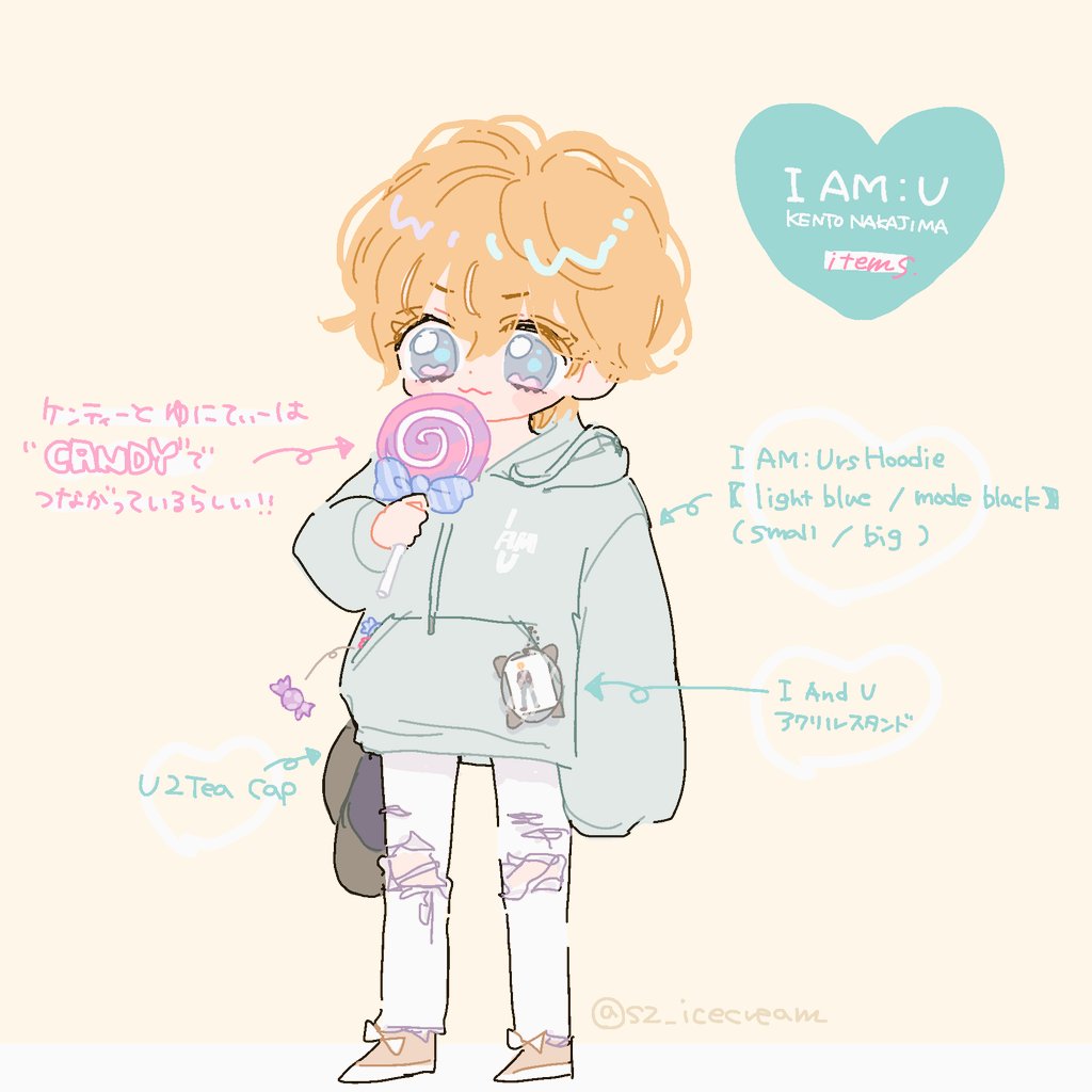 Johnny's - ◻️ 中島健人 I AM:Urs Hoodie big ◻️の通販 by