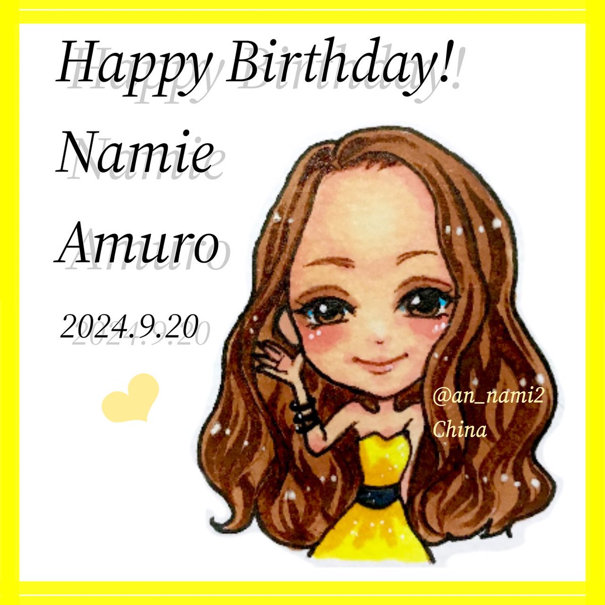 an_nami2's tweet photo. Happy Birthday!
Namie Amuro🎂

#安室奈美恵
#namieamuro https://t.co/qANywJXzWg