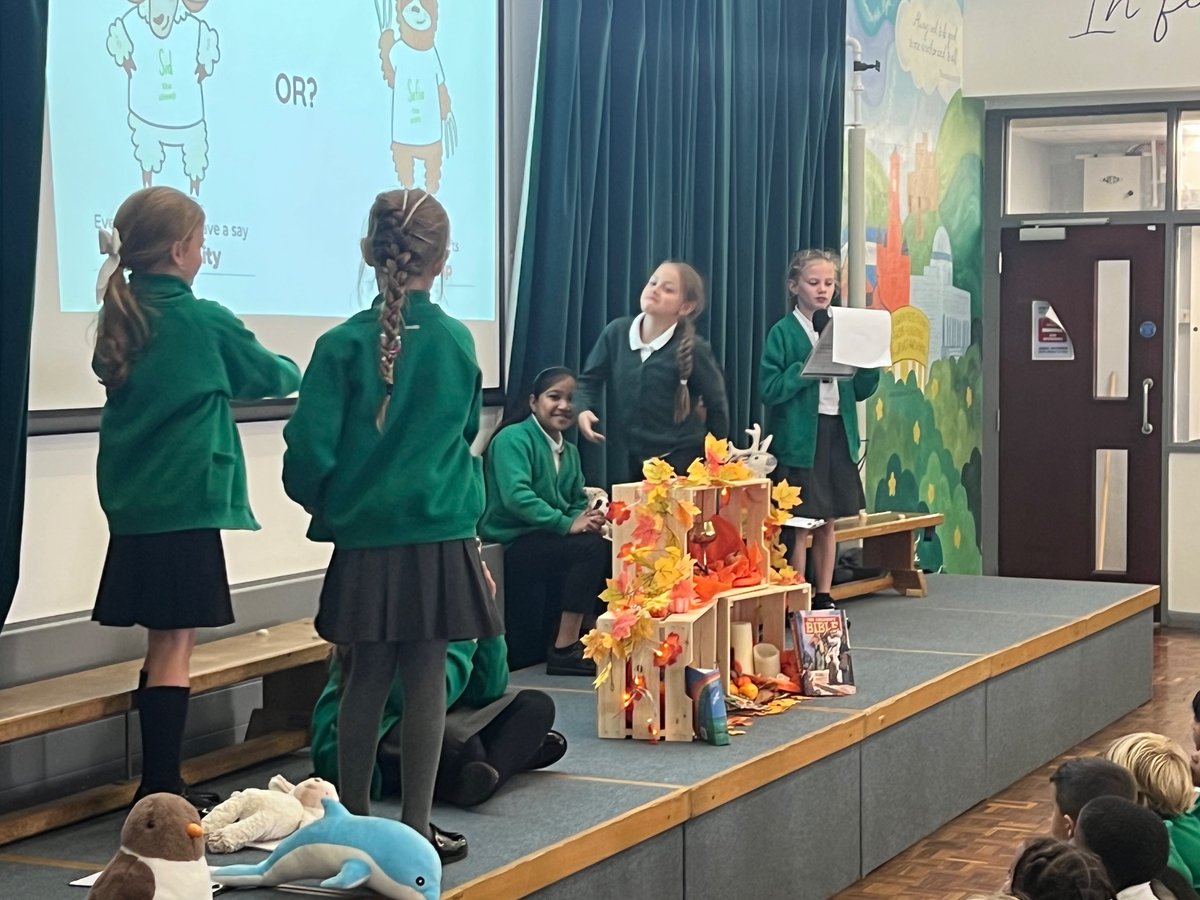 StPatsCardiff's tweet photo. To continue with our journey with Catholic Social Teaching today we had an assembly recapping the CST principles 🌎✝️ @CAFODSchools @CAFOD https://t.co/SgOVMkZcdP