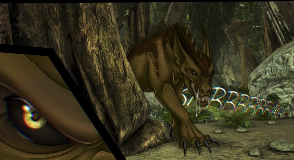 alkonavi's tweet photo. A new page has been uploaded for the Aberration webcomic! Check it out in the link in my bio, I finally got to showing off my ravager skills 😌 #ravager #Ark #Arkaberration #Aberration #survivetheark https://t.co/BoVREs0ZB0