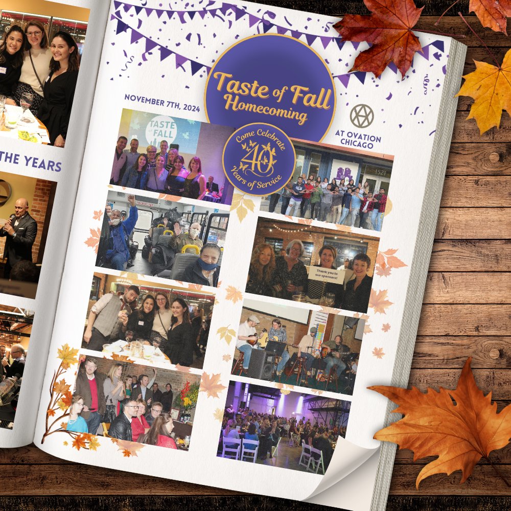Let’s turn the page together! This year’s Taste of Fall is all about coming home. Reconnect with old friends, meet new faces, and be part of our 40-year journey. Who’s ready for the ultimate Homecoming?

Visit lpcschicago.org for more info and to buy your tickets today!