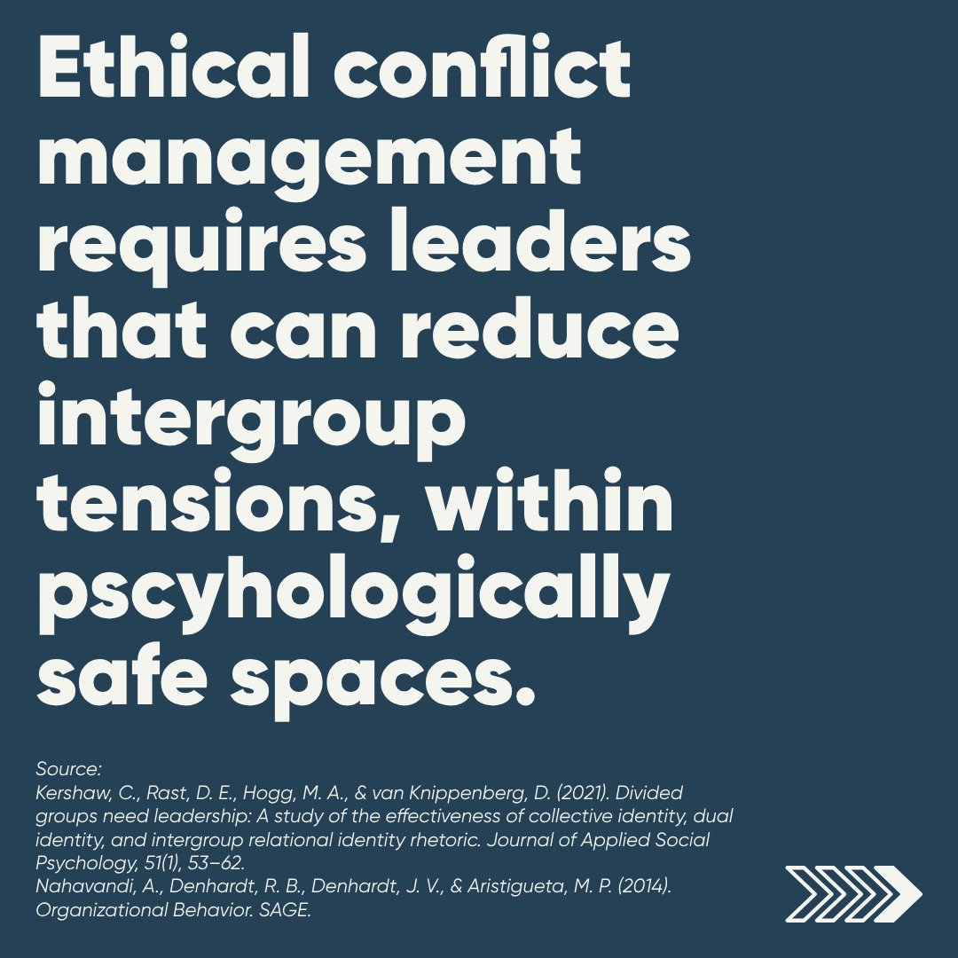 So you can resolve conflict, but is your approach to conflict resolution ethical?
#leadership #organizationalbehavior #psychology #iopsychology #conflict #futureofwork