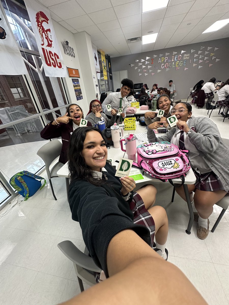 Thank you <a href="/dartmouth/">Dartmouth 🌲</a> 🌲for the admission visit! 👩🏽‍💻👩🏾‍💻👩🏼‍💻👩🏻‍💻 <a href="/YWCPAHISD/">Young Women's College Preparatory Academy</a> is College Application Ready! ✅💰🧳 <a href="/DrTabDavis/">Tabitha Davis, MBA, M.Ed., Ed.D.</a> <a href="/ywprep/">Young Women's Prep</a>