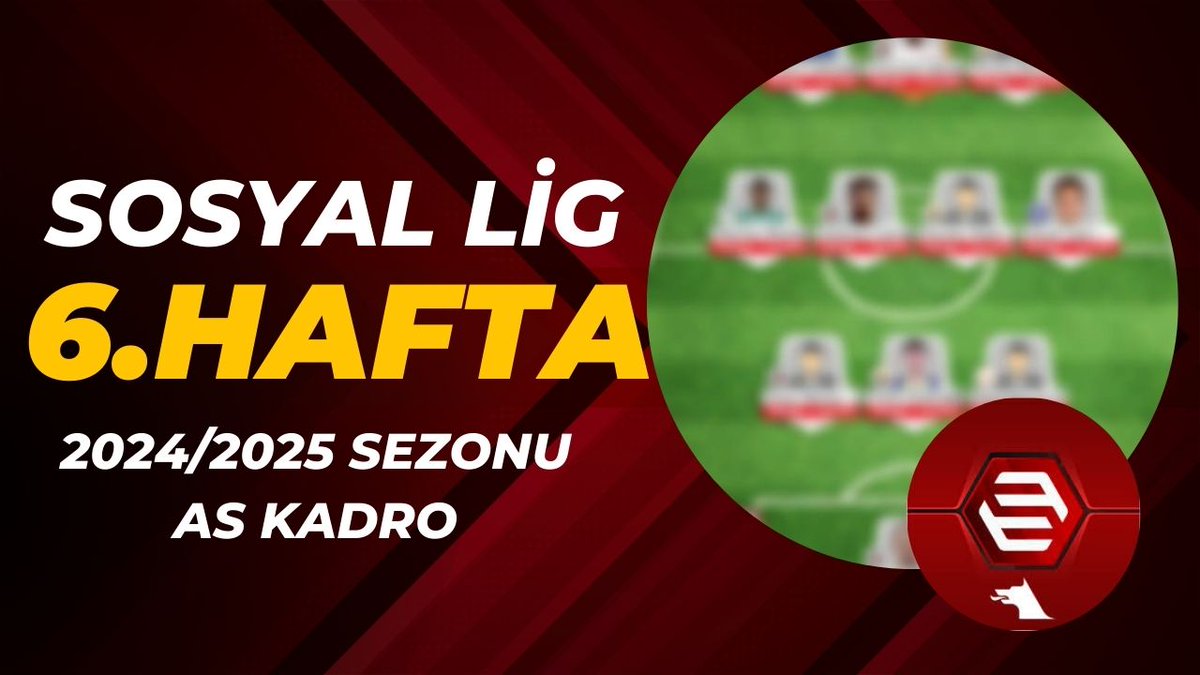 Sosyal Lig'de 6. hafta videosu yayında🥳

📊xG ve xGA'lar ile takım analizi (Son 5 hafta tablo)

⚽️İstatistikler ile oyuncu analizi

🧤2 AS 2 Alternatif kaleci

©️4 kaptan adayı

Hepsi ve daha fazlası bu videoda

youtu.be/3YYQ7iDAS_s