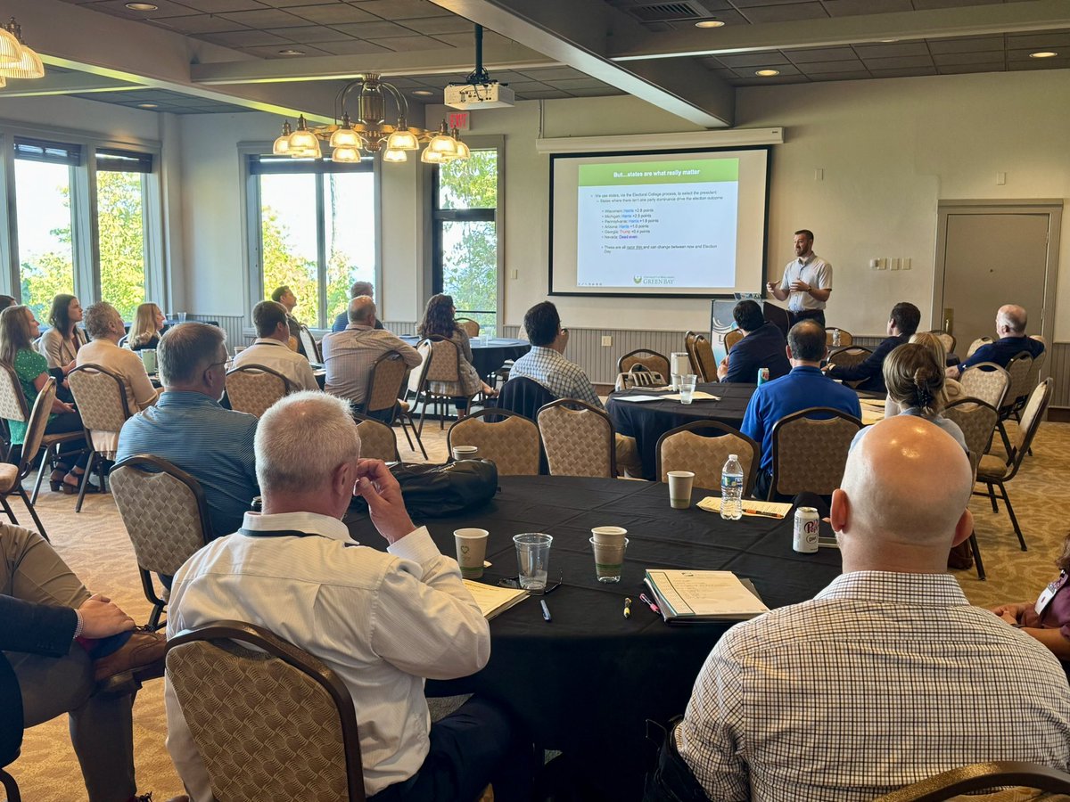 Aaron Weinschenk (@aaronweinschenk) on Twitter photo Spent the morning in Door County talking to a company about the 2024 elections. It’s always great to get out into the region and represent <a href="/uwgb/">UW-Green Bay</a> and <a href="/UWGBcahss/">UWGB Arts, Humanities, and Social Sciences</a>! Got a ton of great questions today. Spent the morning in Door County talking to a company about the 2024 elections. It’s always great to get out into the region and represent <a href="/uwgb/">UW-Green Bay</a> and <a href="/UWGBcahss/">UWGB Arts, Humanities, and Social Sciences</a>! Got a ton of great questions today.