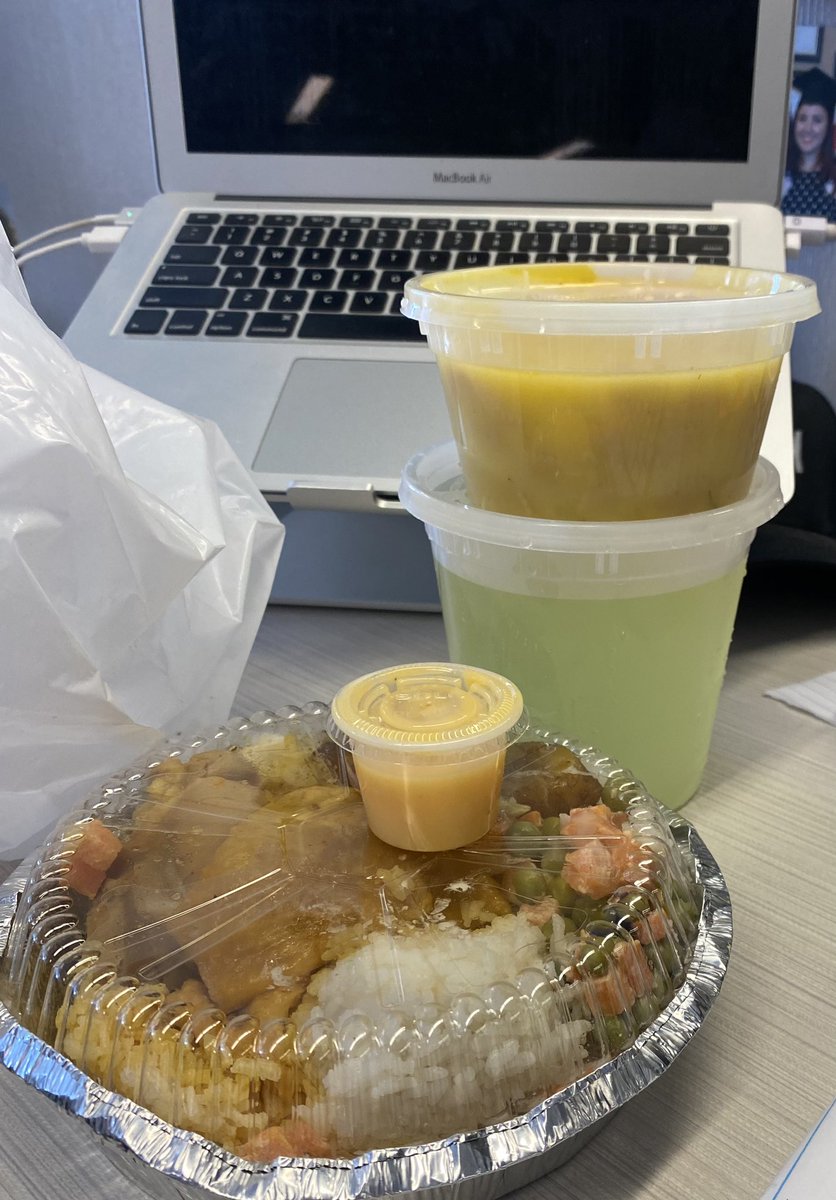 My $10 lunch on Tuesday, soup, lemonade and hot sauce included 😎