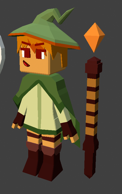 Vesperibus's tweet photo. Trying out a design for Bolt⚡️
A thunder mage with a flare for the electric!
#Bricca #blender #gamedev #indiedev https://t.co/SJKN5OSftX