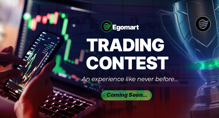 egorasHQ's tweet photo. Anticipate the Egormart Trading Contest for a chance to showcase your trading skills and win big!
An experience like never before... Stay tuned for more updates.
Coming Soon!
#Egormart #TradingContest #CryptoTrading #Trade https://t.co/5SAbYScJEb