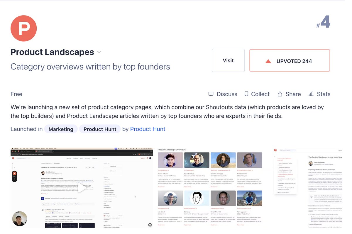 Product Hunt 😸 tweet media