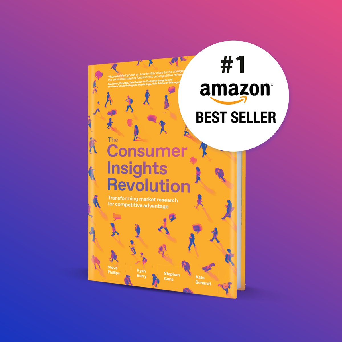 Best seller status unlocked! 🚀 The #ConsumerInsightsRevolution is now <a href="/amazon/">Amazon</a>'s  #1 best seller, and we’re on ☁️ 9️⃣.

Thank you to everyone who believed in the revolution. 

If you haven’t grabbed yours yet, now’s the time! 📚✨
amzn.to/3zjHWvs

#Zappi #BookLaunch