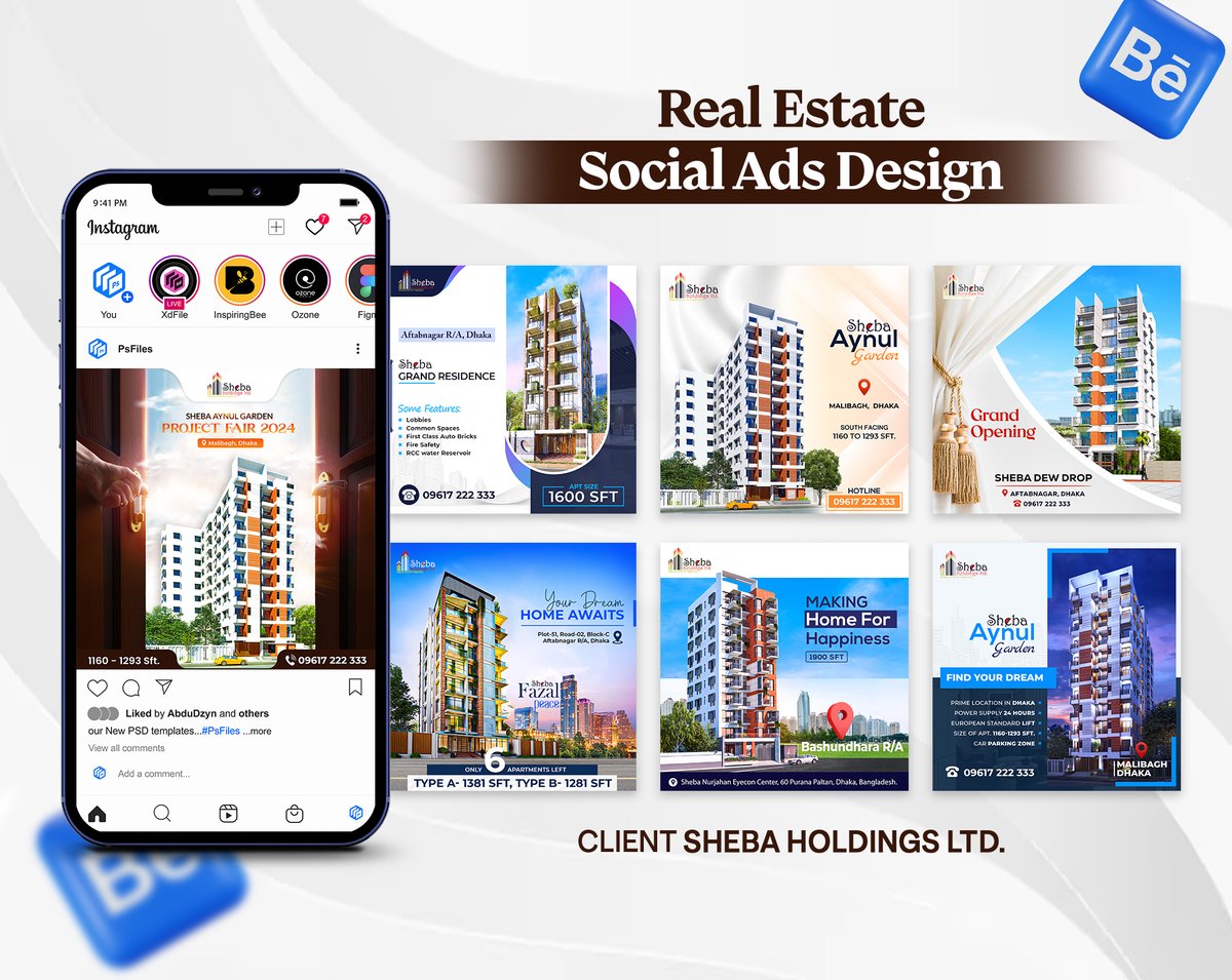 Graphicstudio0's tweet photo. 🎉 Client Spotlight: Real Estate Social Media Ads! 🏡💼 I’m excited to showcase our latest real estate social media ad designs!

https://t.co/ZTiVeU9znE

#RealEstateMarketing #SocialMediaAds #GraphicDesign #sagorahmed96 #shebaholdings #realestateads #socialmediamarketing https://t.co/lQVtyKA0RJ