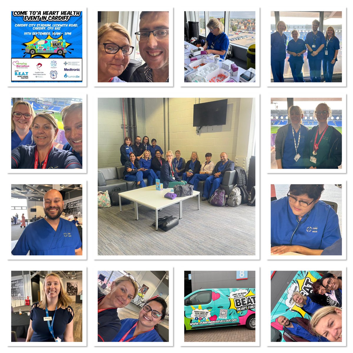 Ann Parkes (@parkseyja) on Twitter photo Amazing day today <a href="/CardiffCityFC/">Cardiff City FC</a> at the heart health checks. Almost 600 people seen. Thanks to everyone for all your hard work. β€οΈ <a href="/iamnickevans/">Nick Hartshorne-Evans πΊπ¦</a> <a href="/pumpinghearts/">Pumping Marvellous Foundation</a> <a href="/CV_UHB/">Cardiff and Vale University Health Board</a> #BeatHF Amazing day today <a href="/CardiffCityFC/">Cardiff City FC</a> at the heart health checks. Almost 600 people seen. Thanks to everyone for all your hard work. β€οΈ <a href="/iamnickevans/">Nick Hartshorne-Evans πΊπ¦</a> <a href="/pumpinghearts/">Pumping Marvellous Foundation</a> <a href="/CV_UHB/">Cardiff and Vale University Health Board</a> #BeatHF