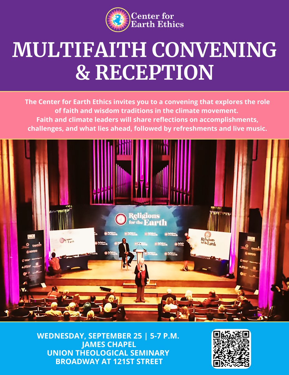 Center for Earth Ethics tweet media