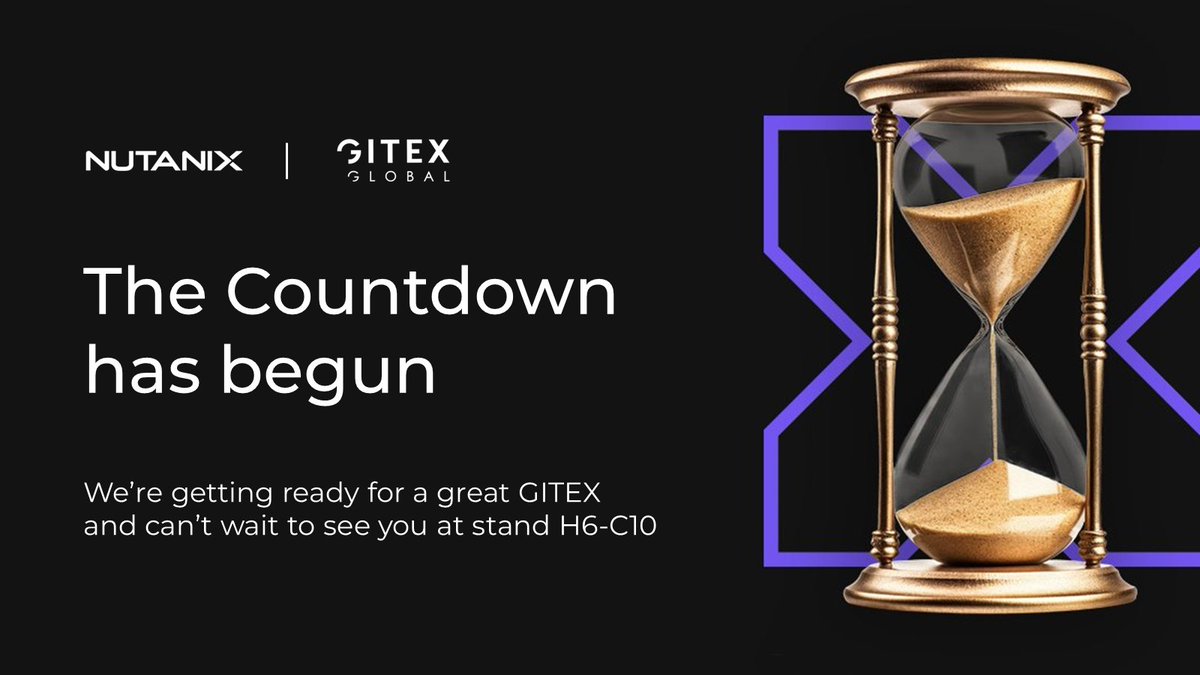 🚀 Exciting News! Nutanix is Heading to GITEX Dubai 2024! 🌟

Visit us at Hall 6, booth C-10 to see how #Nutanix is redefining the cloud, AI, and beyond.

📍 Location: Dubai World Trade Centre, Hall 6, booth C-10 🗓️ Dates: October 14-18, 2024

#GITEX #AI #Kubernetes #HybridCloud