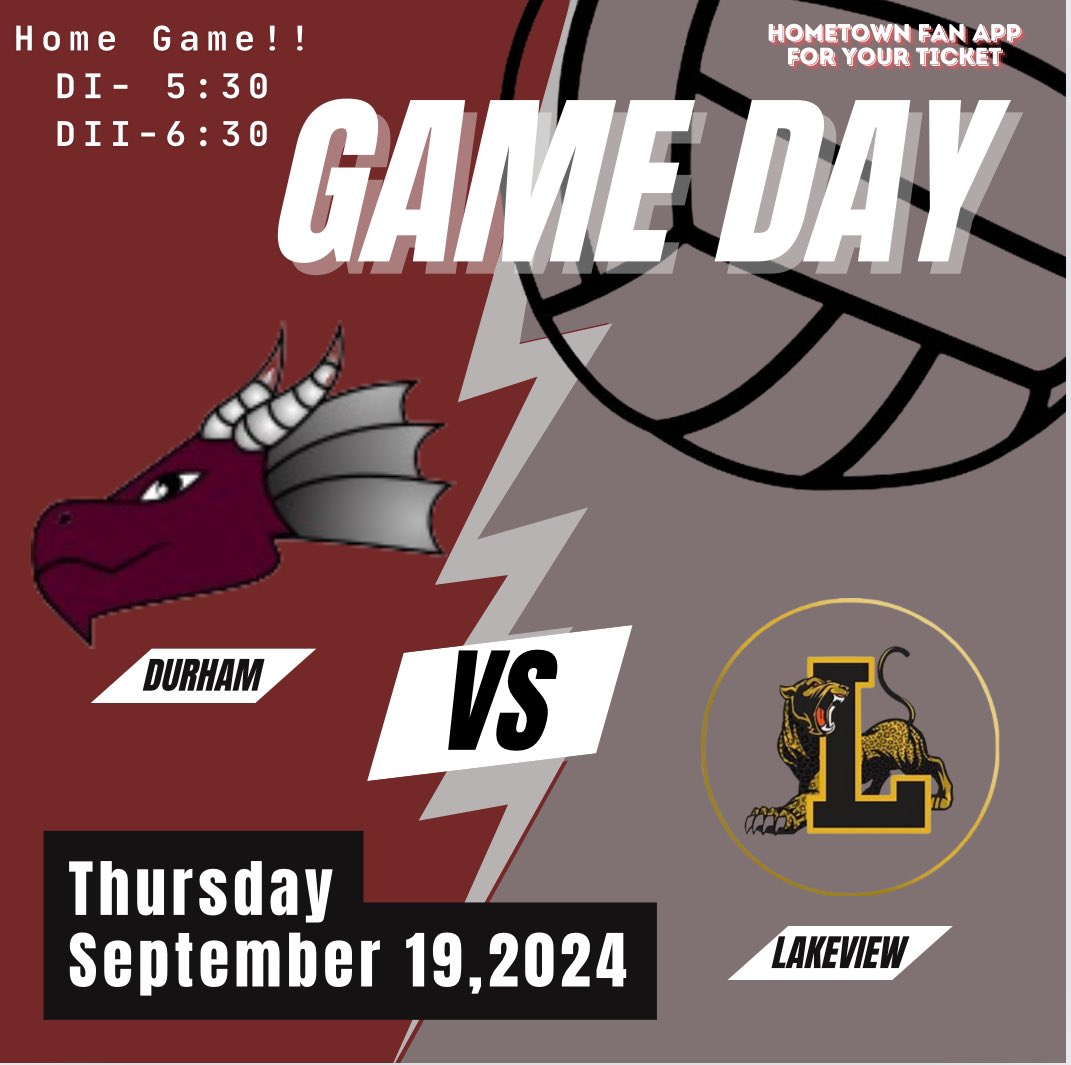 Durham Girls Athletics (@dms_ladydragons) on Twitter photo 🔥🔥🔥8th Game Game Day🔥🔥🔥
8th Grade Volleyball is on the road today. Head over to The Colony to cheer on your Dragons!! <a href="/DurhamMS/">Durham Middle School</a> 🔥🔥🔥8th Game Game Day🔥🔥🔥
8th Grade Volleyball is on the road today. Head over to The Colony to cheer on your Dragons!! <a href="/DurhamMS/">Durham Middle School</a>