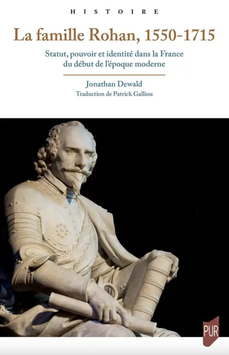 flr_louis's tweet photo. Jonathan Dewald - La famille Rohan (1550-1715) 

Statut, pouvoir et identité dans la France du début de l'époque moderne

À paraître en février aux PUR https://t.co/EtMMOP6gQ1