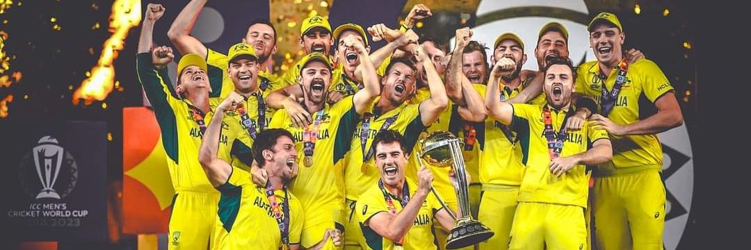 cricketausfc's tweet photo. #OTD 10 MONTH AGO🔥 6TH TITLE💪🏻
#CWC23 #AusVsInd #Cricket https://t.co/cMtBgXyPrQ