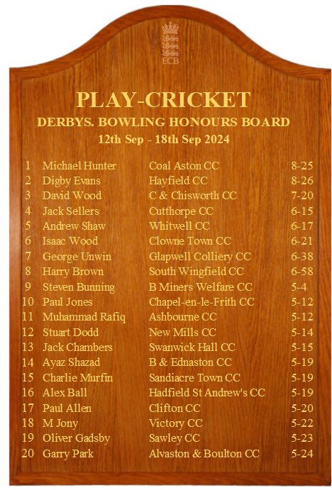 dandccl's tweet photo. League Representation on the County Honours Boards over the last few weeks 👏🏏 https://t.co/y56M2S2fTP