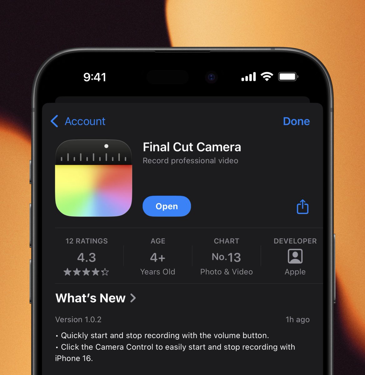 ahmedghanem's tweet photo. #FinalCutCamera app now supports the new Camera Control button on iPhone 16
🔗 Follow my WhatsApp Channel for more updates: https://t.co/YQM5tRi52U