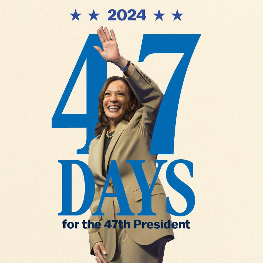 KateWGallego's tweet photo. 47 days to elect #47! 

📲 Sign up for a volunteer shift, Arizona: https://t.co/wKcv6a4FAM

@KamalaHarris @Tim_Walz https://t.co/5K0NsCe3ZM