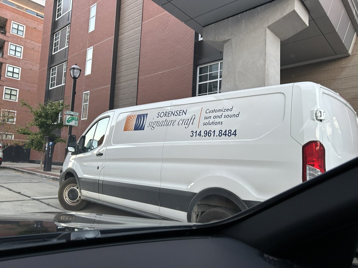 I love seeing our trucks around town.