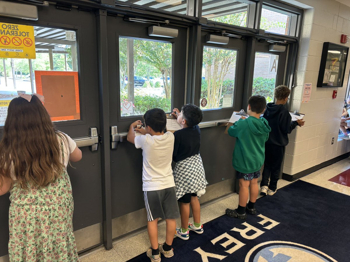 ashermly's tweet image. . @FreyElementary fourth graders loved writing their own haikus today! #glma #CobbLMS