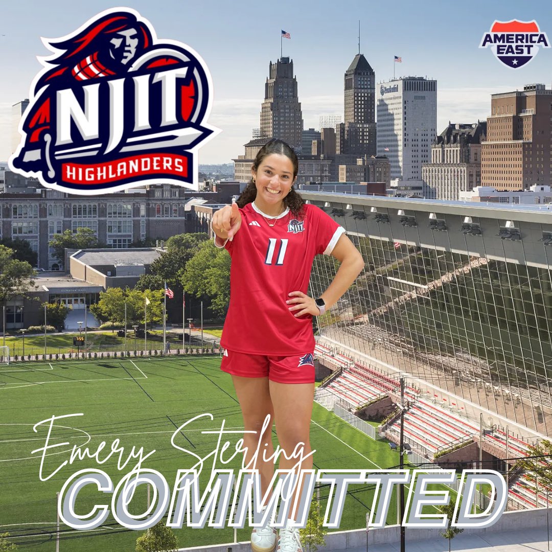 I am super excited to announce my verbal commitment to continue my education and play D1 soccer at NJIT. I couldn't have done it without the support of my family, friends, teammates, and coaches! Thank you to the NJIT coaches for giving me this incredible opportunity! ROLL TECH⚔️