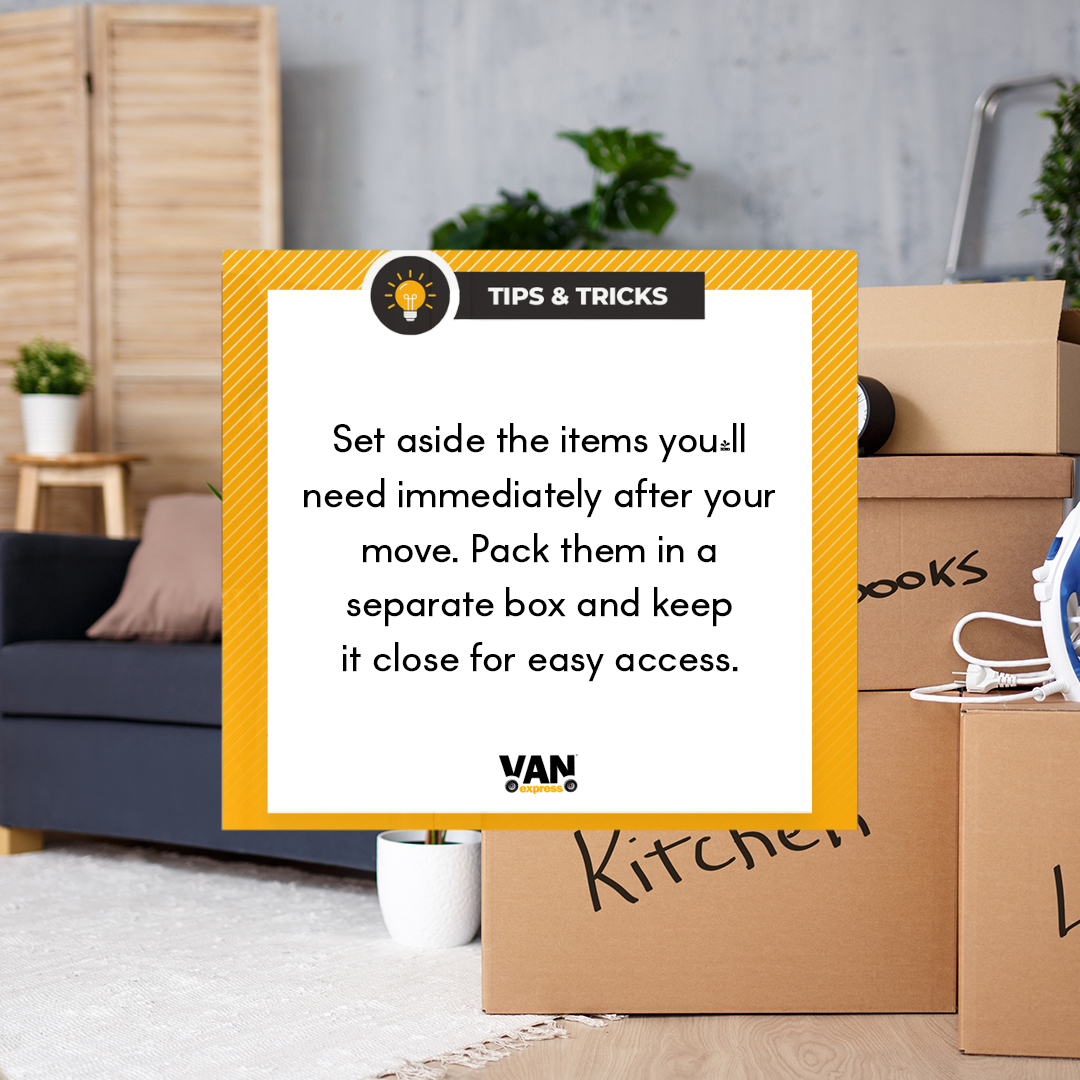 vanexpressnj's tweet image. Set aside the items you'll need immediately after your move. Pack them in a separate box and keep it close for easy access.

#MovingAdvice #EssentialsBox #RelocationTips #MovingHacks