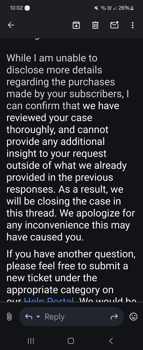 Asan_Ploto's tweet image. Dear Twitch. Thank you for ripping 6.9k USD from my August payout and giving me only 121 dollars from it with your poor statements of it being a saudi arabian local sub pricing and gave me every excuse you can pull out of your behind THEN proceed to close my case after a month.