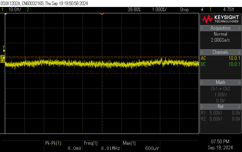 HobbyIoT's tweet photo. See the H2S-Dev V1.2 DC/DC converter operation! Scope diagrams show excellent operation!
Thank you, @PCBWayOfficial for the precise bill of materials processing!
More information about the H2S-Dev V1.2 hardware: https://t.co/DvU98FwIZc
👉Final step: Connect a sensor! Stay tuned! https://t.co/XKq9mntb8k