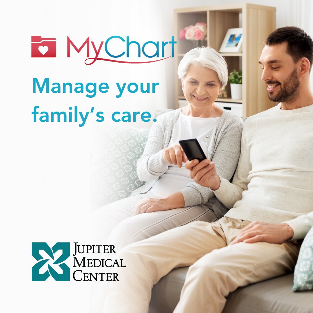 With MyChart you can easily manage your family’s care, anytime, anywhere. 
Plus:
- Schedule appointments 
- Request prescription refills online
- See test results and more
Take control of your health with MyChart! Register Here: bit.ly/3MGxeSV