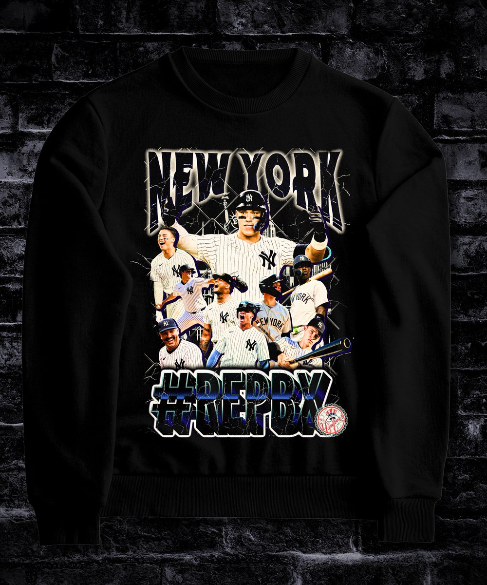 knickshomer's tweet image. 🚨GIVEAWAY🚨
CONGRATS TO THE YANKEES FOR CLINCHING A PLAYOFF SPOT
IN CELEBRATION WE WILL BE GIVING AWAY 1 FREE #REPBX CREWNECK SWEATER
JUST LIKE, REPOST AND COMMENT THIS POST FOR A CHANCE TO WIN. 
WINNER WILL BE SELECTED ON SATURDAY
#RepBX #YankeesTwitter 
(skip the line and