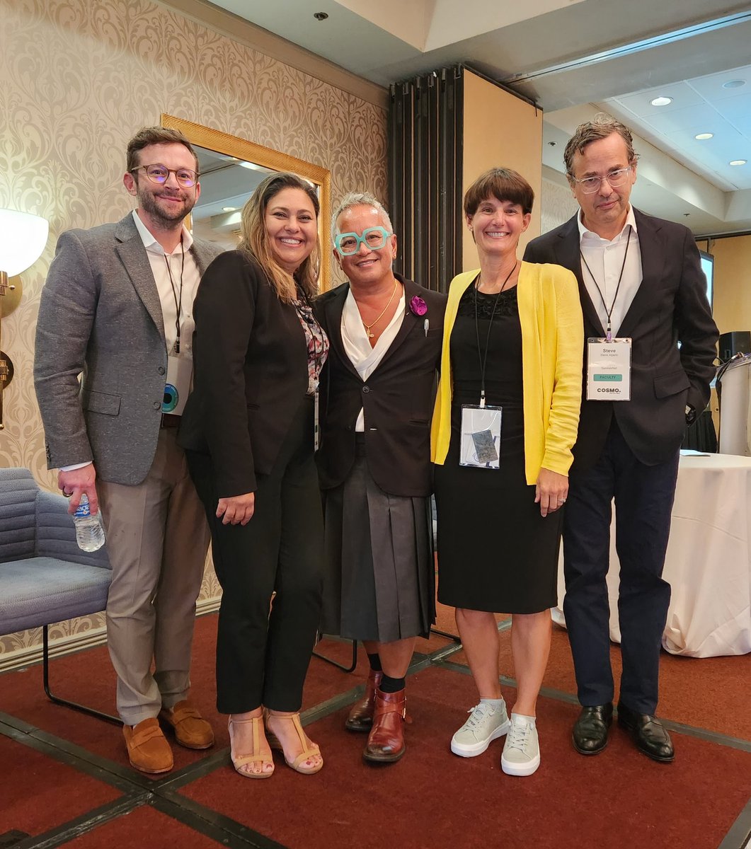 coffeemommy's tweet image. Delightful to share the #COSMO24 stage with these awesome people
Thanks for the aithentic discussion @Jso7151 @NaglaAKarimMD @drdonsdizon &amp;amp; @alperis