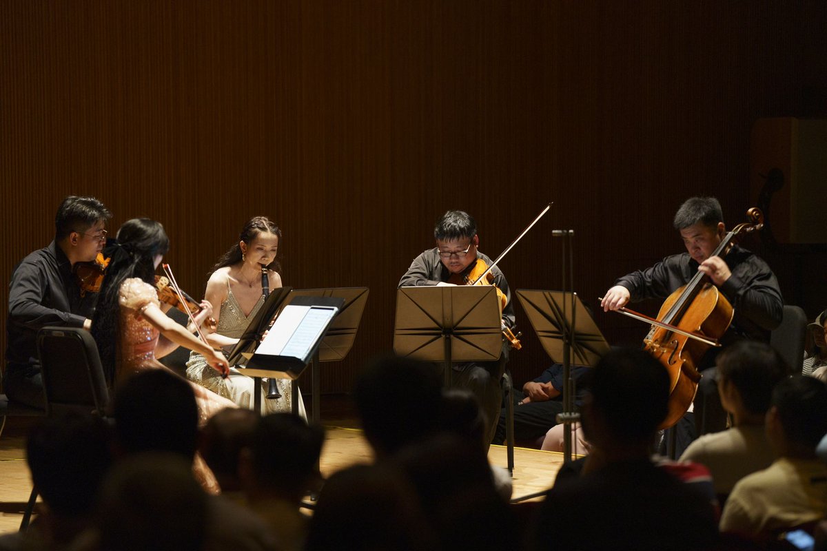 Our first chamber concert of the season! 🎻

The Polaris Quartet treating our audience to a beautiful programme of chamber music from Rachmaninov, Dvořák, and Weber 🎶💕

📸 Florence Shen
