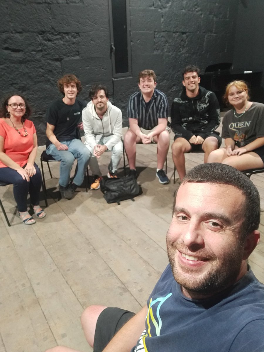 Back in the rehearsal room!!