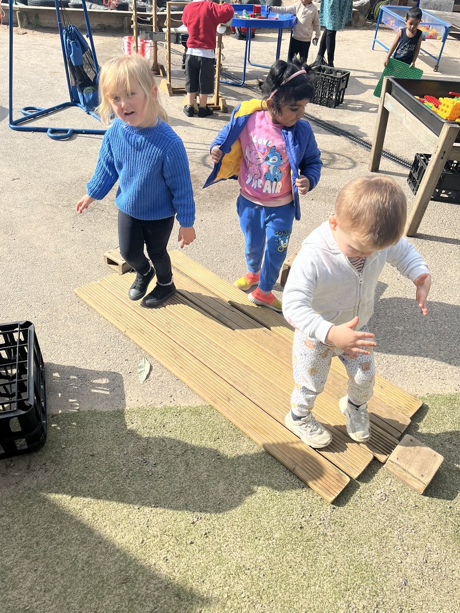 If <a href="/BG_FoxCubs/">Fox Cubs @ Burton Green Primary School</a> want to dance, they will dance 💃 🕺 they created their own dance floor outside ☀️
