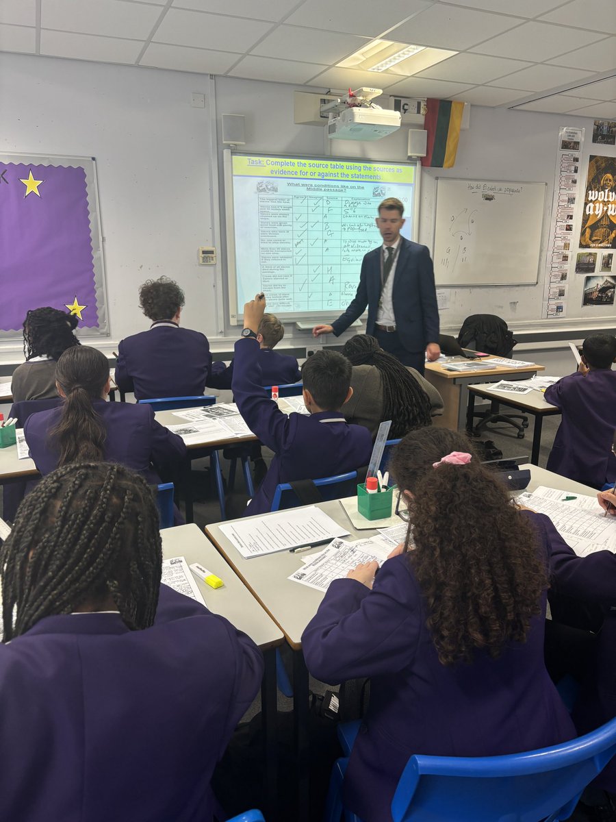 What an absolutely lovely lesson #TeamYear8 were having with Mr Tolley in History. Thank you <a href="/AHS_History1/">Aldersley History Department</a> for always providing amazing lessons to our students. #TeamYear8
