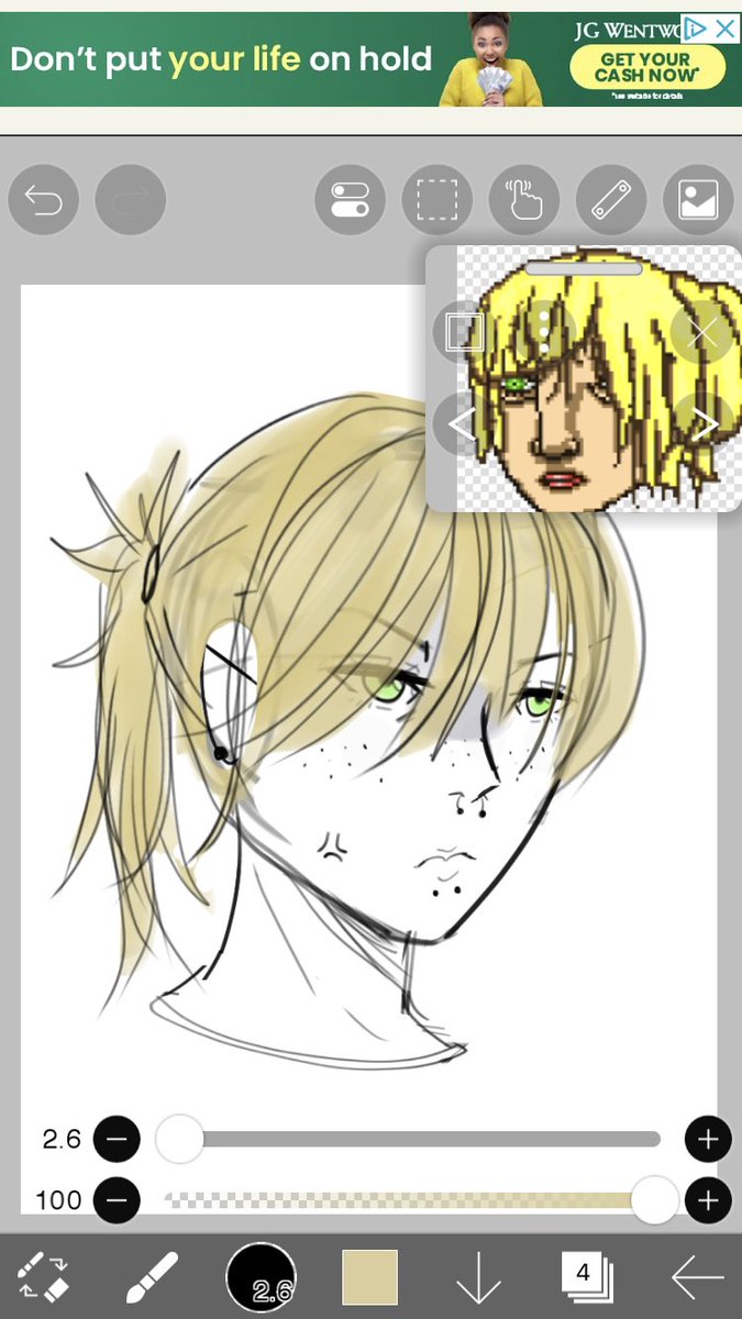 Maizerous's tweet image. Quick Alex sketch while practicing w/ drawing faces at different angles

#hotlinemiami #hlm2