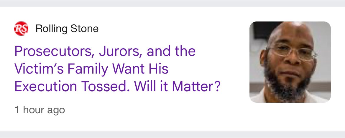 AngelJonesPhD's tweet image. Even the PROSECUTOR asked for Marcellus Williams’ conviction to be vacated but he is still scheduled to be executed next week, despite DNA evidence.
I’m so tired of having to fight for innocent Black lives but I’m even more tired of losing them.
