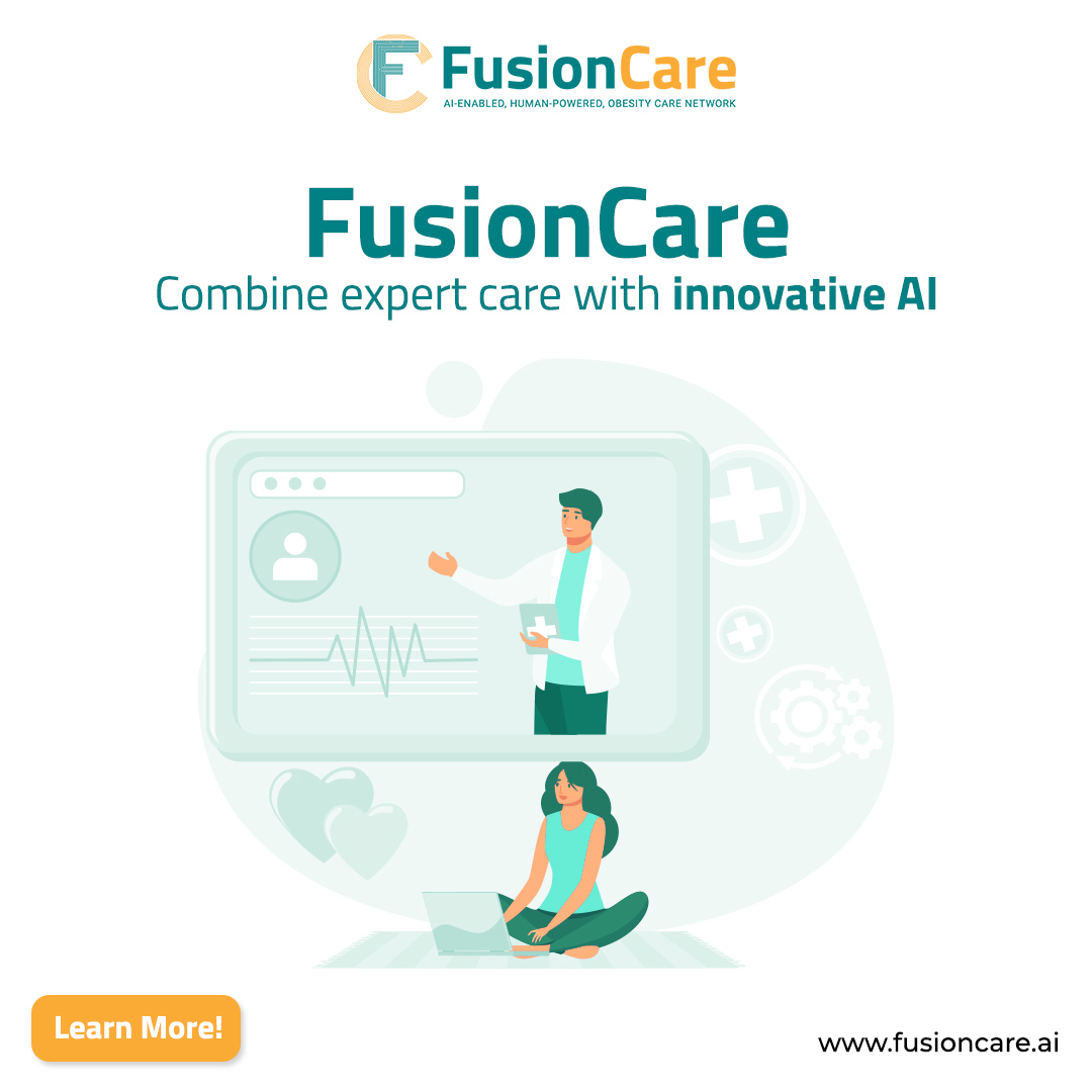 fusioncareAI's tweet photo. 🌍 Sustainable Health Journeys with FusionCare Join us in supporting lifelong wellness. 

Our programs combine expert care with innovative AI to guide patients on their healthy weight journey. 

https://t.co/hAcNfBHCW1 https://t.co/yw2MHiCMgZ